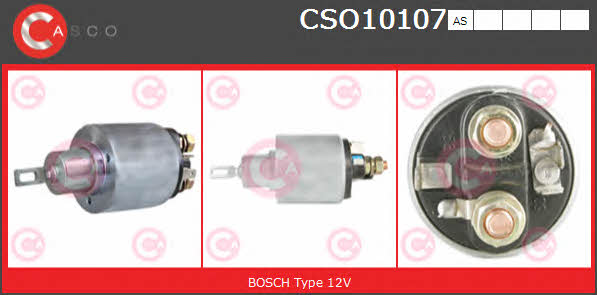 CSO10107AS Casco Реле стартера втягивающее