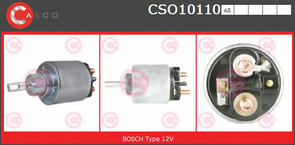 CSO10110AS Casco Реле стартера втягивающее