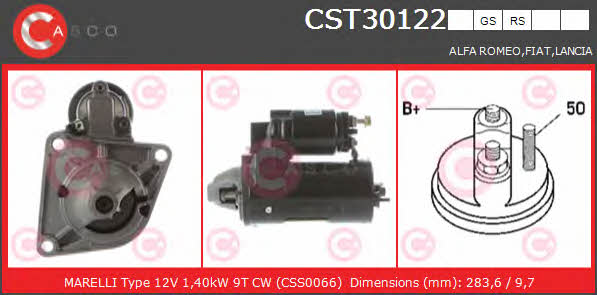 Casco CST30122RS Стартер CST30122RS: Купити в Україні - Добра ціна на EXIST.UA!