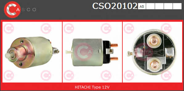 CSO20102AS Casco Реле стартера яке втягує