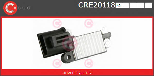 Casco CRE20118AS Регулятор генератора CRE20118AS: Купити в Україні - Добра ціна на EXIST.UA!