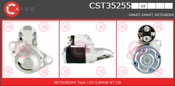 Casco CST35255GS Стартер CST35255GS: Купити в Україні - Добра ціна на EXIST.UA!