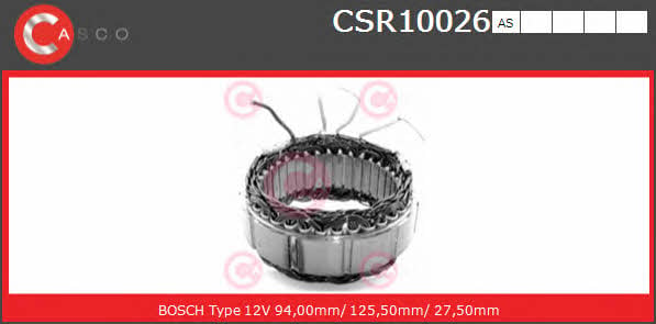 Casco CSR10026AS Статор генератора CSR10026AS: Купити в Україні - Добра ціна на EXIST.UA!