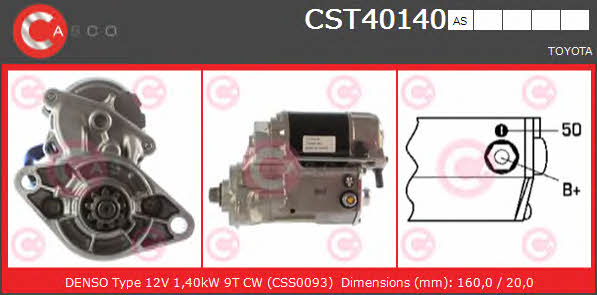 CST40140AS Casco Стартер