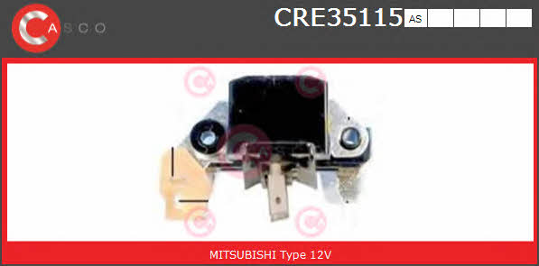 Casco CRE35115AS Регулятор генератора CRE35115AS: Приваблива ціна - Купити в Україні на EXIST.UA!