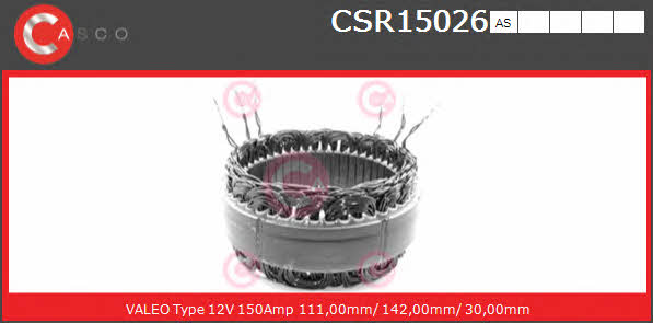 Casco CSR15026AS Статор генератора CSR15026AS: Купити в Україні - Добра ціна на EXIST.UA!