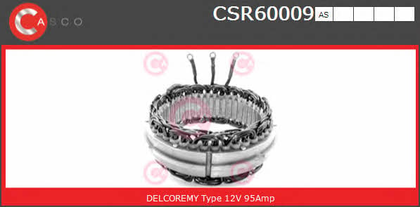 Casco CSR60009AS Статор генератора CSR60009AS: Купити в Україні - Добра ціна на EXIST.UA!