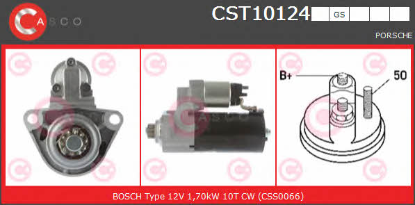 Casco CST10124GS Стартер CST10124GS: Купити в Україні - Добра ціна на EXIST.UA!