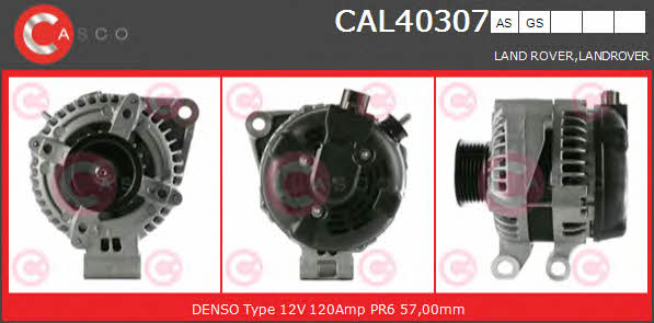 Casco CAL40307GS Генератор CAL40307GS: Купити в Україні - Добра ціна на EXIST.UA!