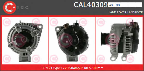 Casco CAL40309GS Генератор CAL40309GS: Купити в Україні - Добра ціна на EXIST.UA!