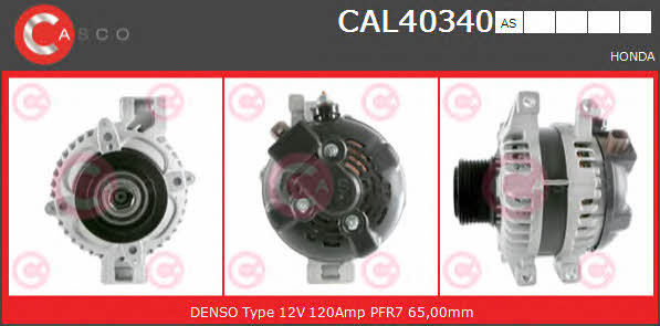 Casco CAL40340AS Генератор CAL40340AS: Купити в Україні - Добра ціна на EXIST.UA!