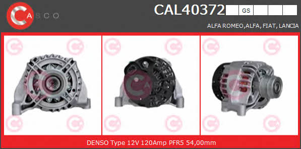 Casco CAL40372GS Генератор CAL40372GS: Купити в Україні - Добра ціна на EXIST.UA!
