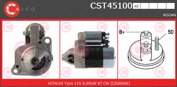 Casco CST45100AS Стартер CST45100AS: Купити в Україні - Добра ціна на EXIST.UA!