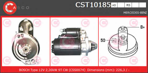 Casco CST10185AS Стартер CST10185AS: Купити в Україні - Добра ціна на EXIST.UA!