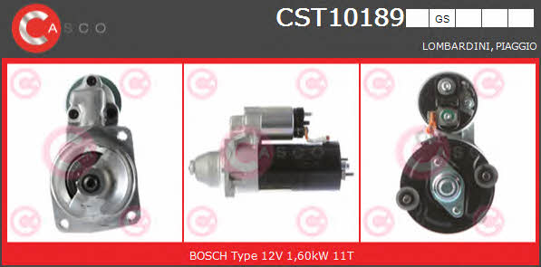 Casco CST10189GS Стартер CST10189GS: Купити в Україні - Добра ціна на EXIST.UA!
