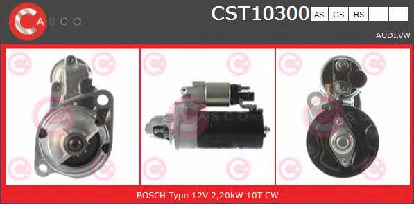 Casco CST10300AS Стартер CST10300AS: Купити в Україні - Добра ціна на EXIST.UA!