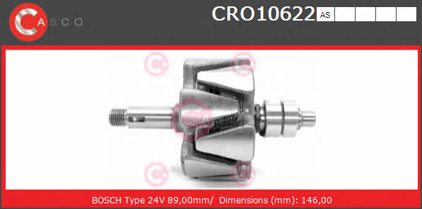 Casco CRO10622AS Ротор генератора CRO10622AS: Купити в Україні - Добра ціна на EXIST.UA!