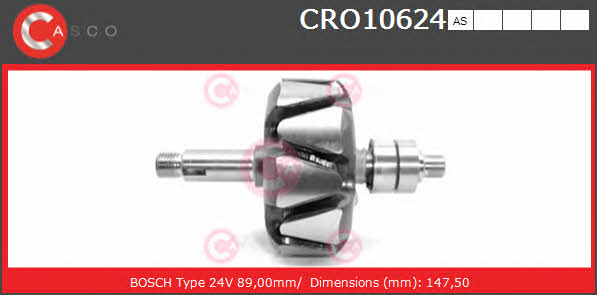 Casco CRO10624AS Ротор генератора CRO10624AS: Купити в Україні - Добра ціна на EXIST.UA!