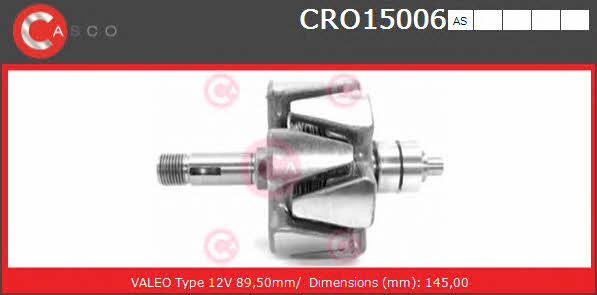 Casco CRO15006AS Ротор генератора CRO15006AS: Купити в Україні - Добра ціна на EXIST.UA!