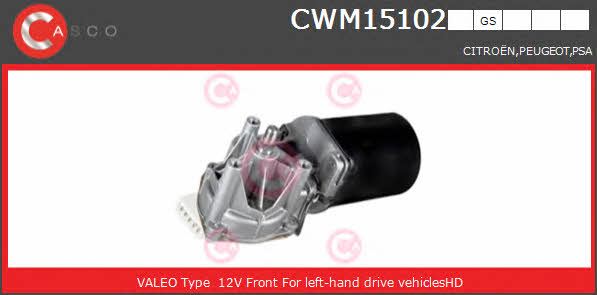 Casco CWM15102GS Мотор склоочисника CWM15102GS: Купити в Україні - Добра ціна на EXIST.UA!