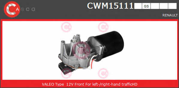 Casco CWM15111GS Мотор склоочисника CWM15111GS: Купити в Україні - Добра ціна на EXIST.UA!