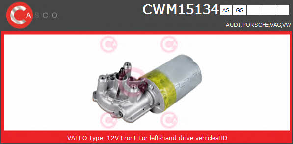 Casco CWM15134AS Мотор склоочисника CWM15134AS: Купити в Україні - Добра ціна на EXIST.UA!