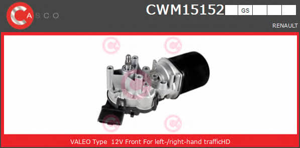 Casco CWM15152GS Мотор склоочисника CWM15152GS: Купити в Україні - Добра ціна на EXIST.UA!