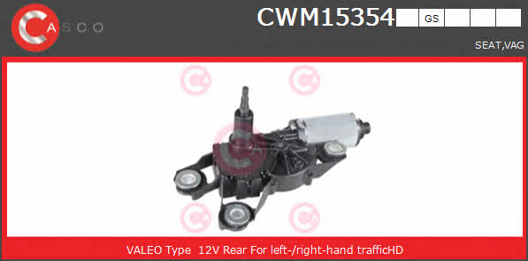 Casco CWM15354GS Мотор склоочисника CWM15354GS: Купити в Україні - Добра ціна на EXIST.UA!