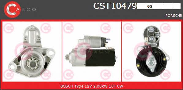 Casco CST10479GS Стартер CST10479GS: Купити в Україні - Добра ціна на EXIST.UA!