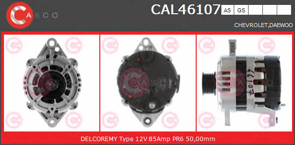 Casco CAL46107AS Генератор CAL46107AS: Купити в Україні - Добра ціна на EXIST.UA!