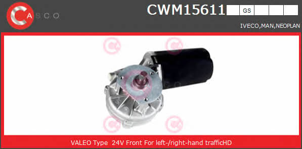 Casco CWM15611GS Мотор склоочисника CWM15611GS: Купити в Україні - Добра ціна на EXIST.UA!