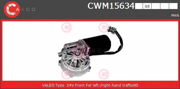 Casco CWM15634GS Мотор склоочисника CWM15634GS: Купити в Україні - Добра ціна на EXIST.UA!