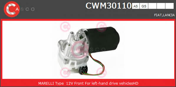 Casco CWM30110AS Мотор склоочисника CWM30110AS: Купити в Україні - Добра ціна на EXIST.UA!