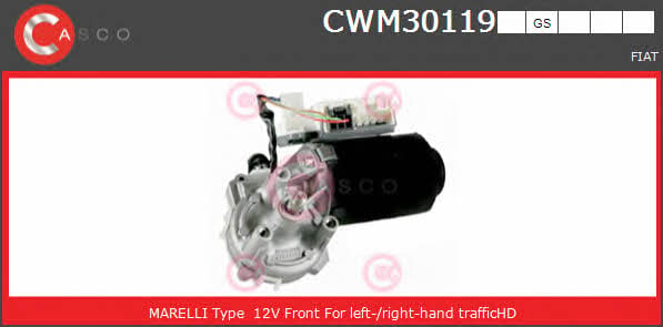 Casco CWM30119GS Мотор склоочисника CWM30119GS: Купити в Україні - Добра ціна на EXIST.UA!
