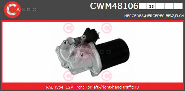 Casco CWM48106GS Мотор склоочисника CWM48106GS: Купити в Україні - Добра ціна на EXIST.UA!