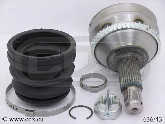 CDX 636/43 Шарнір рівних кутових швидкостей (ШРКШ) 63643: Купити в Україні - Добра ціна на EXIST.UA!