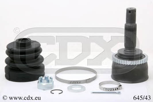 CDX 645/43 Шарнір рівних кутових швидкостей (ШРКШ) 64543: Купити в Україні - Добра ціна на EXIST.UA!