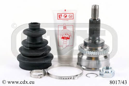 CDX 8017/43 Шарнір рівних кутових швидкостей (ШРКШ) 801743: Купити в Україні - Добра ціна на EXIST.UA!