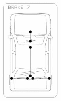 Трос ручного гальма Renault Trafic (Рено Трафік): 116814 Cofle Трос ручного гальма