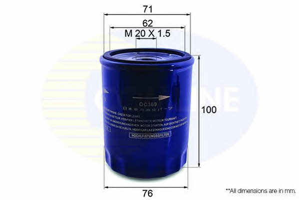 Comline CMB11322 Фільтр масляний CMB11322: Купити в Україні - Добра ціна на EXIST.UA!