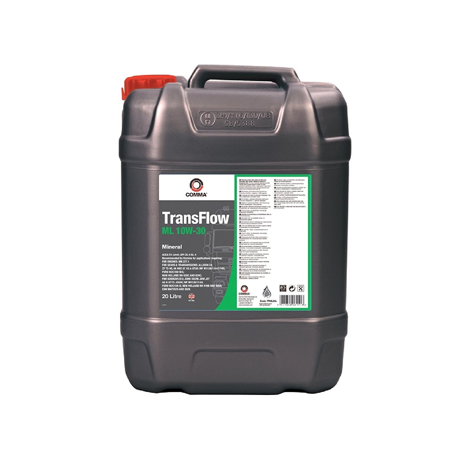 TFML20L Comma Моторное Масло Comma Transflow Ml 10W-30, 20 л