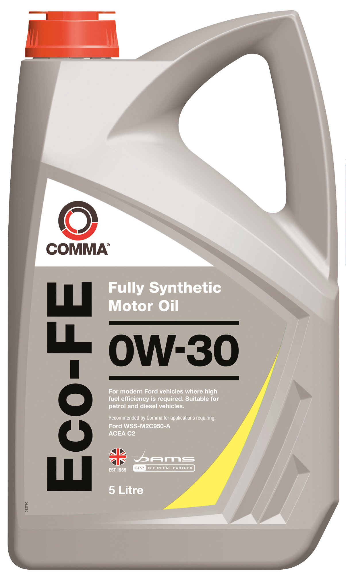Comma ECOFE5L Моторна олива Comma Eco-FE 0W-30, 5л ECOFE5L: Купити в Україні - Добра ціна на EXIST.UA!