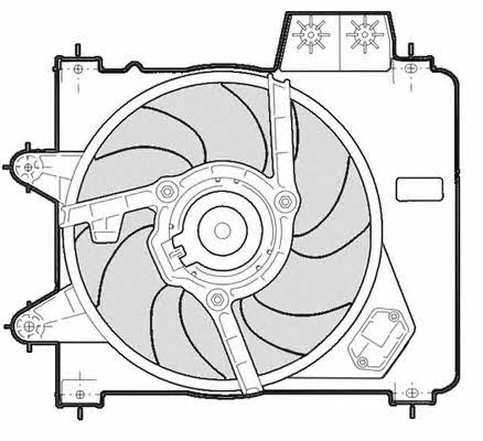 CTR 1209600 Вентилятор радіатора охолодження 1209600: Купити в Україні - Добра ціна на EXIST.UA!