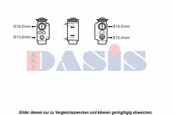 Dasis 050003N Клапан розширювальний кондиціонеру 050003N: Купити в Україні - Добра ціна на EXIST.UA!