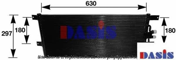 Dasis 242010N Радіатор кондиціонера (Конденсатор) 242010N: Купити в Україні - Добра ціна на EXIST.UA!