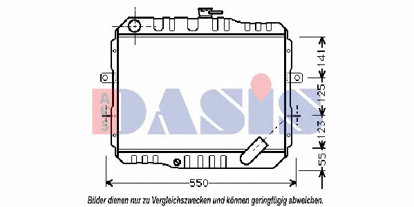 Dasis 141330N Радіатор охолодження двигуна 141330N: Купити в Україні - Добра ціна на EXIST.UA!