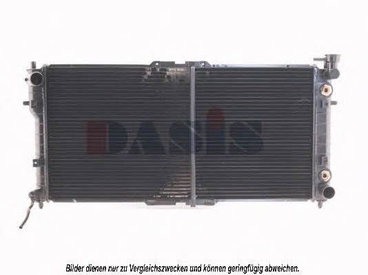Dasis 110910N Радіатор охолодження двигуна 110910N: Купити в Україні - Добра ціна на EXIST.UA!
