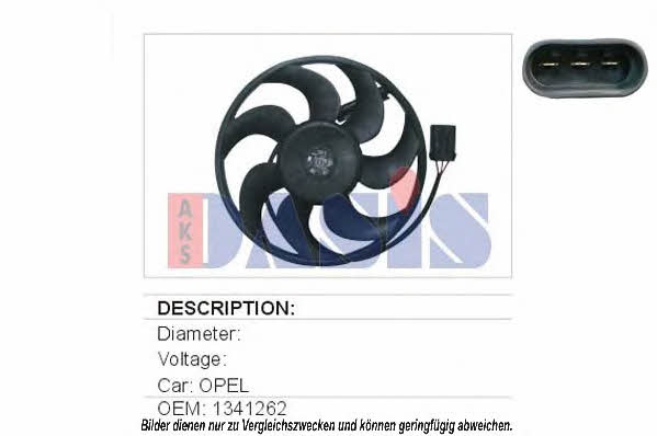 Dasis 158480N Вентилятор радіатора охолодження 158480N: Купити в Україні - Добра ціна на EXIST.UA!