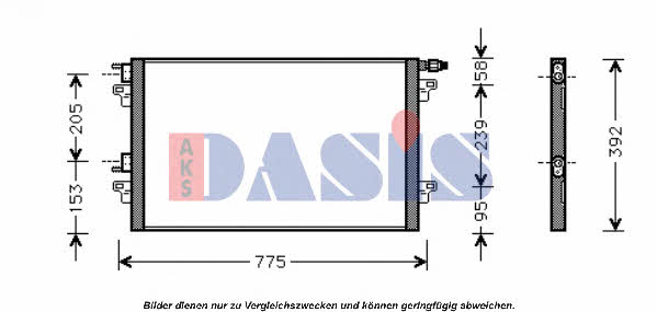 Dasis 182031N Радіатор кондиціонера (Конденсатор) 182031N: Купити в Україні - Добра ціна на EXIST.UA!