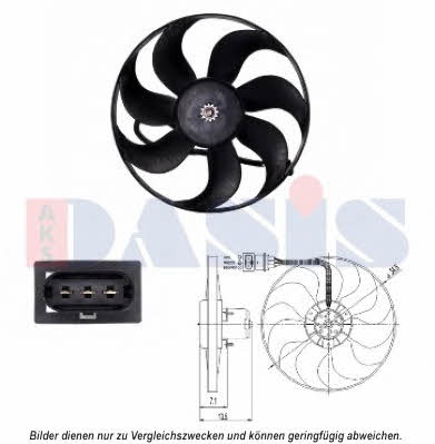 Dasis 488029N Вентилятор радіатора охолодження 488029N: Купити в Україні - Добра ціна на EXIST.UA!